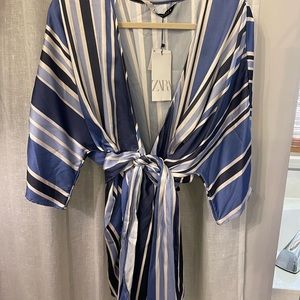 Nwt Zara wrap romper